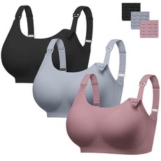 Angelhood Seamless Nursing Bra for Women Wire Free Full Coverage Comfort Maternity Bra with Extra