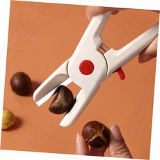 밤가위 견과류 까기 도구 스테인리스 스틸 손잡이 주방 용품 밤껍질 제거기, 1개, 상세페이지 참조