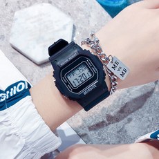 SHHORS獨角獸運動電子錶 簡約防水學生錶