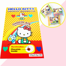 에이와 헬로키티 마쉬멜로우 초콜릿맛 30p, 120g, 4개