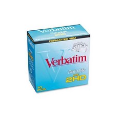 Verbatim 디스켓 35인치 HD 2MB144MB IBM DOS 포맷 2팩 판매 10개씩 총 20개