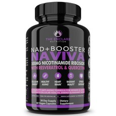 더 엔클레어 뉴트리션 NAD 보충제 500mg 60정, 1개