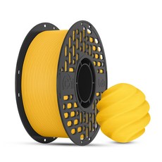 CaiLab 고강도 고탄성 PLA+ 3D 프린터 필라멘트 1.75mm 노즐 막힘 없는 선경 안정성 1kg | 뱀부랩 3D 프린터(P1S P2S A1 H2D등) 호환, 망고 황, (PLA)