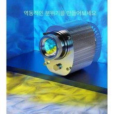LED 물결조명 램프 조명 무드등 감성 파도 3D 바다 웨이브, K. 55W 방수 회전 리모컨 블랙