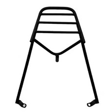 PGO BON 實心免拆扶手款後車架, 鐵架 / 黑色, PGO BON 實心免拆後箱架 後架 後箱架 後行李箱架 漢堡架 貨架