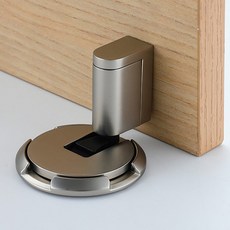 현관문스토퍼 도어스토퍼 방문 고정 도어캐쳐, 무광 니켈, 1개