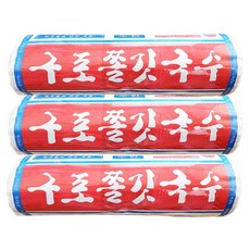 국수마을 구포 쫄깃국수 소면, 1.4kg, 3개