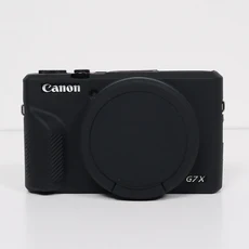 Canon G7X Mark 3 G7X3 G7XIII 바디 충격 방지 커버 (렌즈 보호 캡 포함) 용 새 소프트 카메라 실리콘 케이