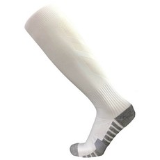 SOCCER SOUL 買2雙送護脛 專業等級運動長襪 足球襪 籃球襪 跑步襪 登山襪 健行襪 防蚊襪, 白色white, 1個