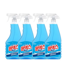 윈덱스 유리세정제 본품, 4개, 500ml