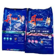 丹DAN 貓飼料 口腔保健 毛髮控制 健康維護配方 20磅 成貓 全齡貓 多種口味, 1個, 丹貓飼料20lb,泌尿道保健, 9.08kg, 口腔/牙垢護理+腸道健康