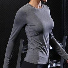 여성 헬스 러닝 요가복 긴팔 필라테스 운동복 상의