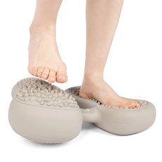 아이워너 말랑 에어 스텝퍼 무소음 계단 운동기구, 우드 그레이