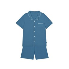 국내백화점 무냐무냐 키즈 내의 주니어관공실켓코튼텐셀모달반팔잠옷J 실내복 (BK파우치증정)