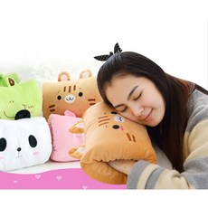 캐릭터 낮잠베개 쿠션 베개, 레드딸기