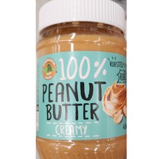100% 피넛버터 크리미 454g 땅콩버터 땅콩잼