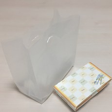 성원포장 링봉투 투명 미니 비닐쇼핑백 20X30cm 100매, 1개, HD투명