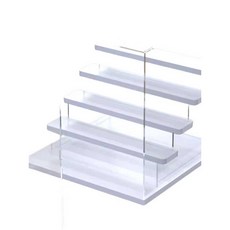 투명 아크릴 인형 아크릴케이스 제품 보관1 전시 스탠드 조립식 진열장 케이스, 4. 라지 5단 (30개)