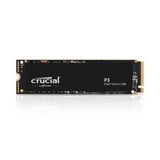 아이코다 마이크론 크루셜 P3 M.2 NVMe SSD 500GB 대원CTS, 1
