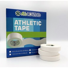 0.5吋(1.25cm*10m) 白貼 20卷盒裝 手指運動防護貼布 運動白貼 皮膚膜 貼紮用品 運動繃帶, 1個