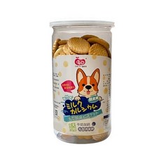優豆 起司鈣骨形犬用消臭餅乾, 1個, 牛奶鈣圓型餅乾