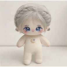 모카돌 솜인형 은하수 달이 무속성 솜인형 무골, 20cm, 혼합색상, 1개