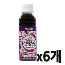 테일러 푸룬 딥워터, 180ml, 6개