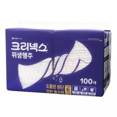 크리넥스 위생행주 키친타올 100매 1팩 (100매), 100매입, 1개