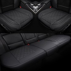 제니븐 카시트커버 가죽 자동차 시트교체 방석 SF-680 풀세트, 1세트, 블랙