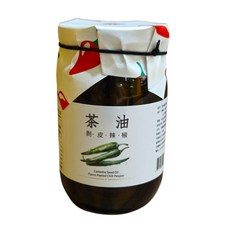 木叔叔醬工坊 茶油剝皮辣椒 450g 花蓮辣椒 花東嚴選 創始好味道, 1個