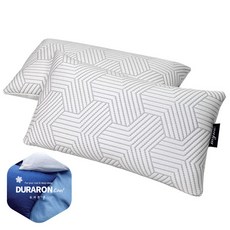 폴랑 듀라론 쿨베개 소형 낮잠베개 접촉냉감 휴비스 정품 100% 국내제작, 냉감 낮잠베개(2개)