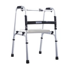 護立康 多功能助行器 附拆卸式坐墊, 1個, 坐版兩用助行器
