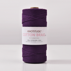 2.0mm 150m 순면 고급 우동실 마크라메실 네트백 스트링 뜨개실, 64-D.Purple