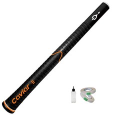캐비어 그립 싸이클론 트리플렉스 TPS 골프 드라이버 우드 아이언, 블랙, 1개