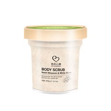 我的心機 水梨花白麝香身體去角質，溫和去除老廢角質, 400g, 1件
