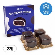 [달미공방] 쿠키 카다이프 초코모찌 60g 4입 2개, 8개