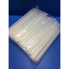 昀誠紙品 OPP單支包 6*18 8*21 12*21波霸吸管, 1個, 透明6*21, 透明