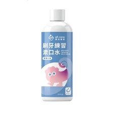 oh care 歐克威爾 兒童漱口水 350ml P113+ 防蛀漱口, 1個, 刷牙練習漱口水