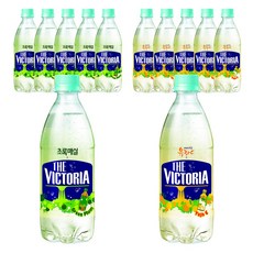 웅진 더 빅토리아 탄산음료 2종 세트(초록매실+내사랑유자C), 12개, 500ml