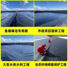 연못방수포 2x30m 고밀도 HDPE 농업용 매립지시트 양식장 지면보호 방수시트, 1개, 35s (3-5년 수명) 10x18m