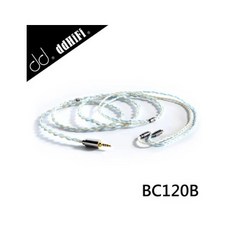 ddHiFi BC120B 高純度6N單晶銅鍍銀耳機升級線 Sky繞耳式 MMCX/CIEM接頭, 1個, CIEM/2.5mm