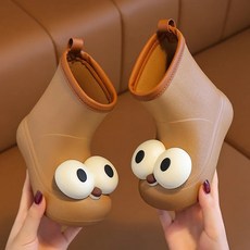 어린이 레인부츠 만화패턴 하이탑 방수 EVA 남녀공용