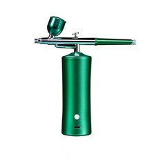 NEXFLOW 휴대용 가정용 산소테라피 고압 수광 케어기기 나노미스트 보습 영양, 그린 JD-BSY-G