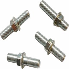 M10 1.25x48mm 배기 매니폴드 플랜지 스터드 너트 키트 도요타 닛산 혼다와 호환 가능 (스터드 및 너트 4, 01   Mainland