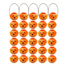 萬聖節南瓜糖果籃, 混合顏色, 30個