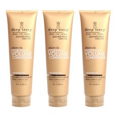 딥스팁 아르간 오일 하이드레이팅 볼륨 컨디셔너, 295ml, 3개
