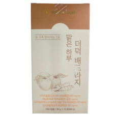 비타민하우스 맑은하루 더덕 배도라지 스틱, 300g, 1개