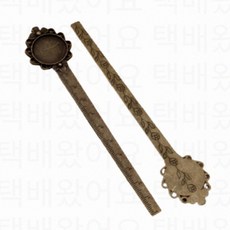 빈티지 다꾸 10cm 자 눈금자 문구자 휴대용자 다이어리 꾸미기 용품, 청동 2세트