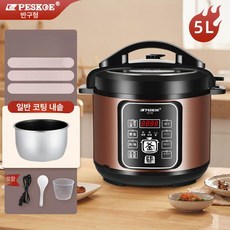 전기압력밥솥 효모 발효 가정용 발효기 흑마늘 메이커, 5L 내솥 두꺼운 2-6, 기본 색상