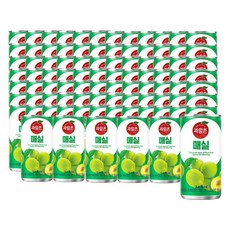 과일촌 매실 드링크 175ml 캔 30x3박스, 90개